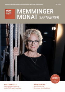 Titelseite des Memminger Monat – Ausgabe September 2024