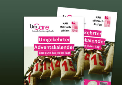 Flyer der Aktion Umgekehrter Adventskalender